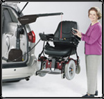 wheelchair lift for accessible van